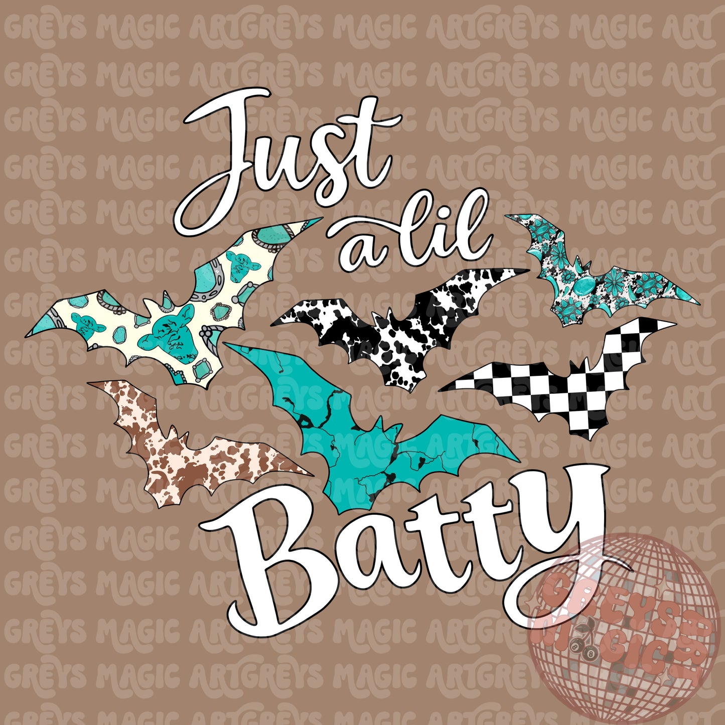 Just A Lil Batty PNG