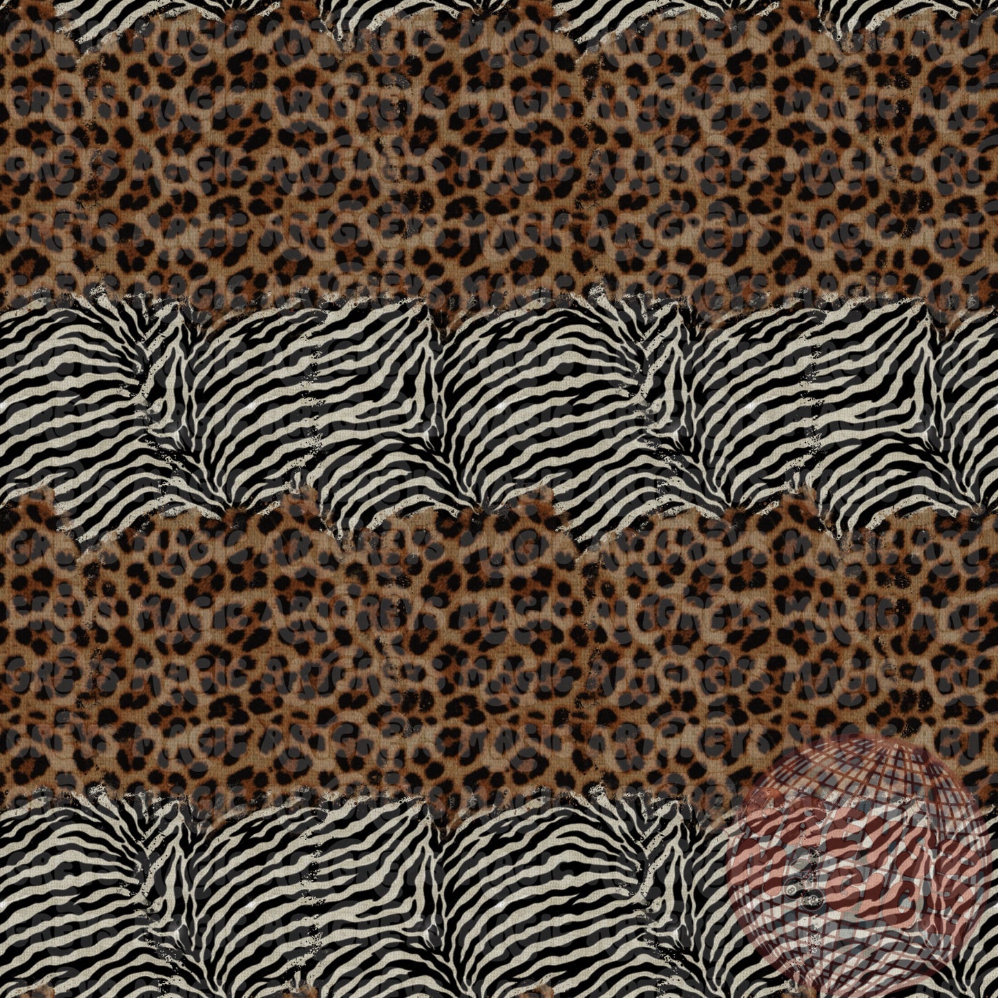 Cheetah Zebra Striped Seamless File