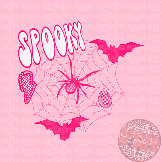 Spooky Pink PNG