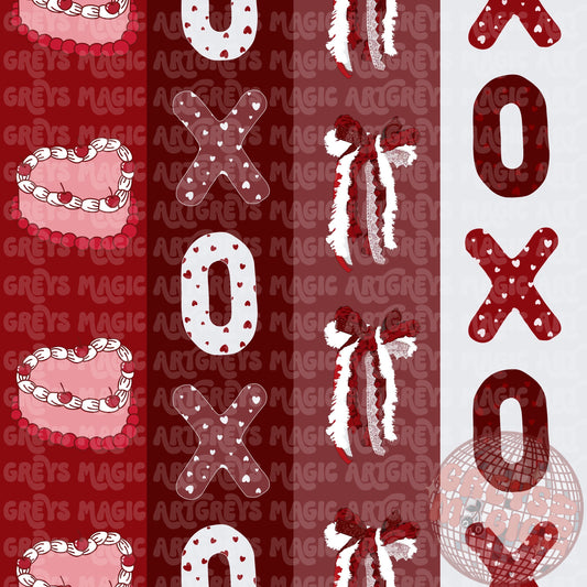 Vday Cake Stripes Seamless File