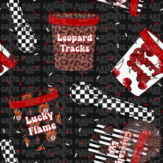 Cheetah Ice Cream Seamless File