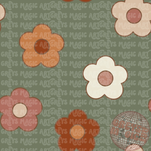 Fall Floral Seamless File