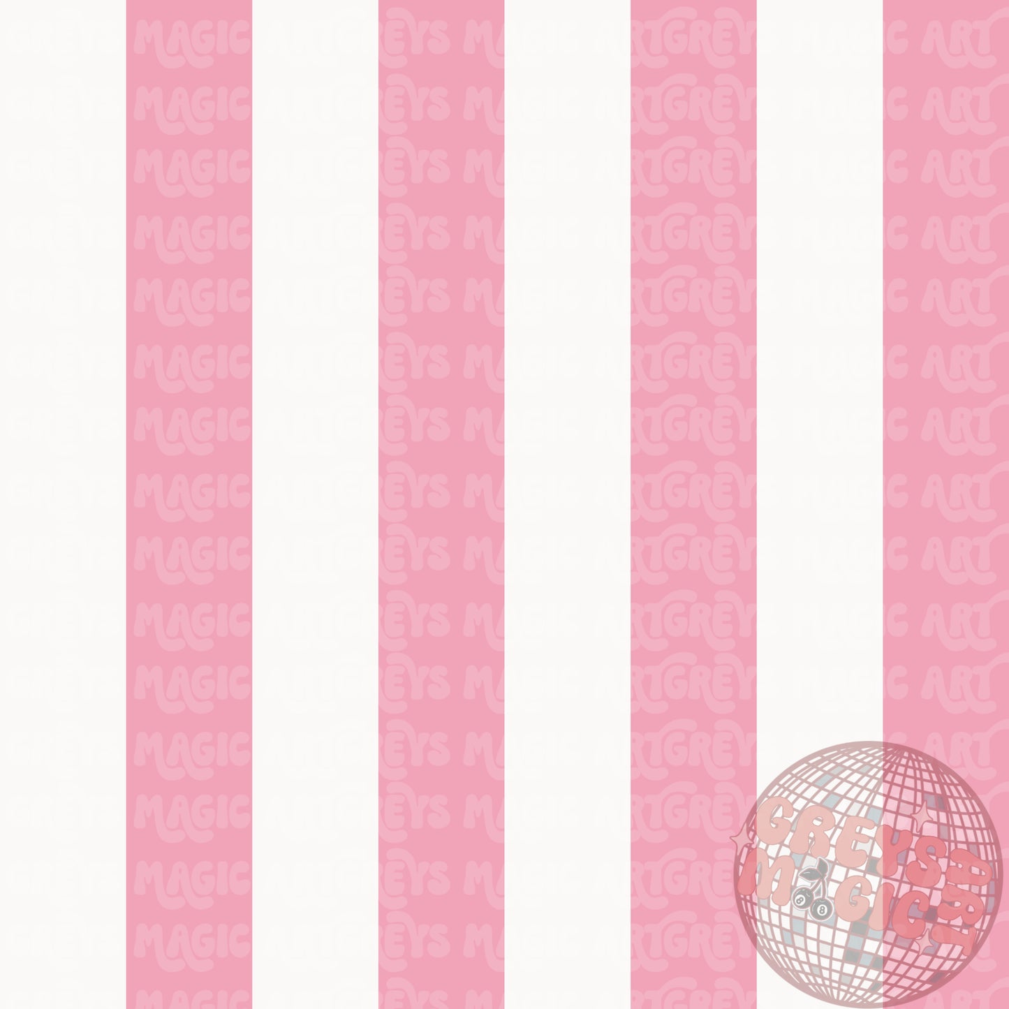 Pink And White Striped Coord Seamless File