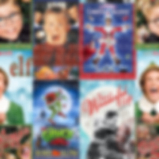 Classic Christmas Films Seamless File