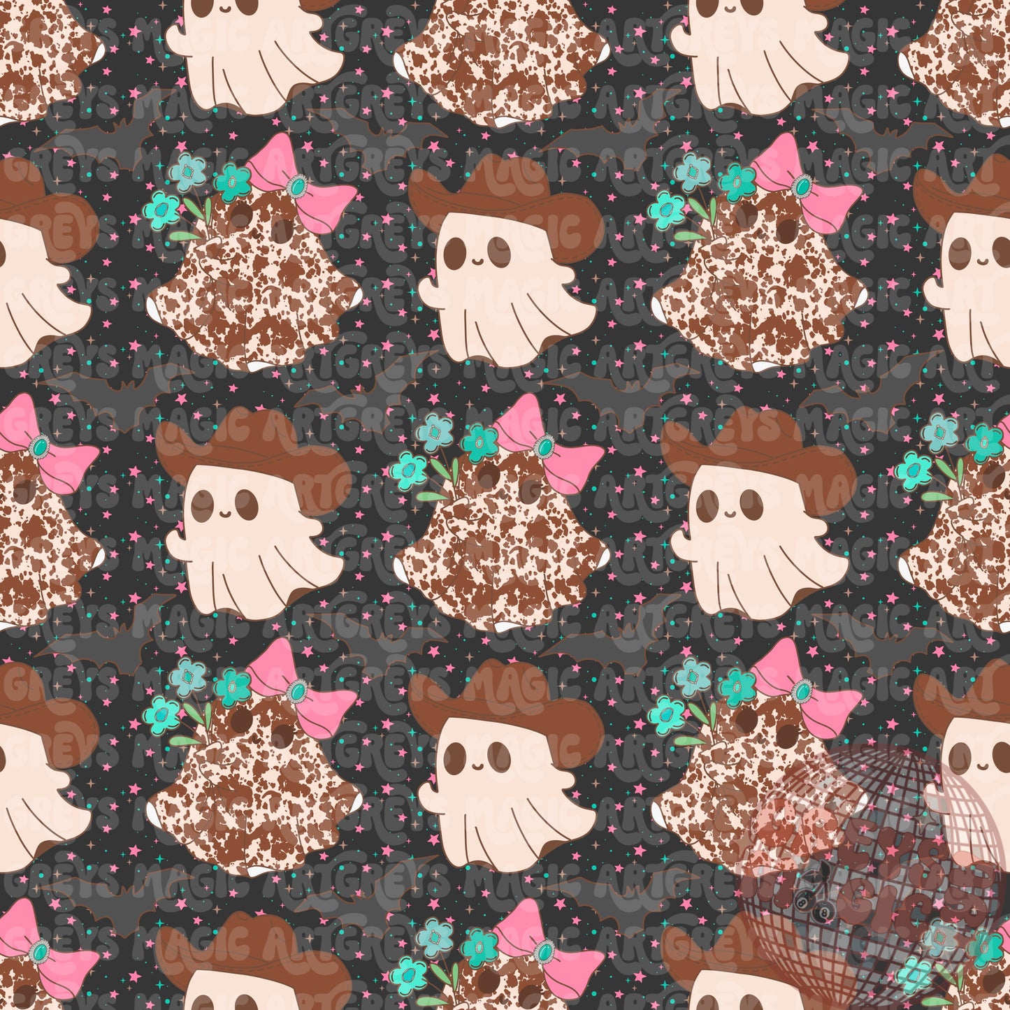 Howdy Boo Seamless File