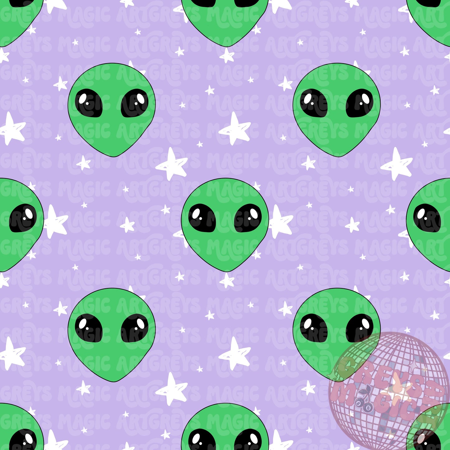 Alien Star Seamless File