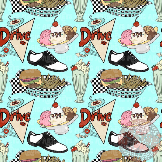 50’s Diner Seamless File