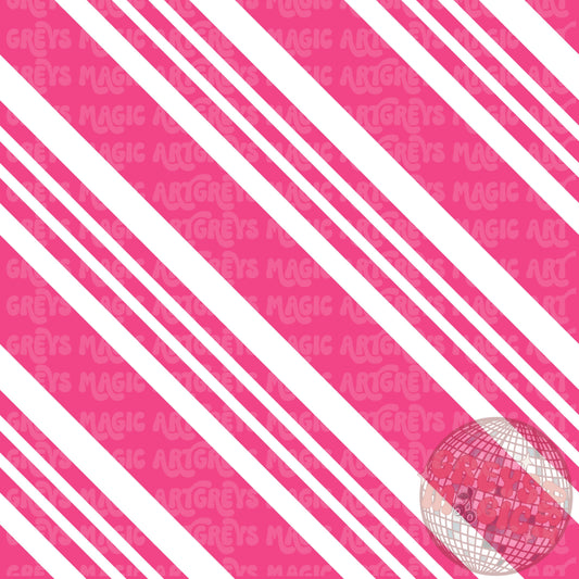 Pink Candy Cane Stripes Seamless File