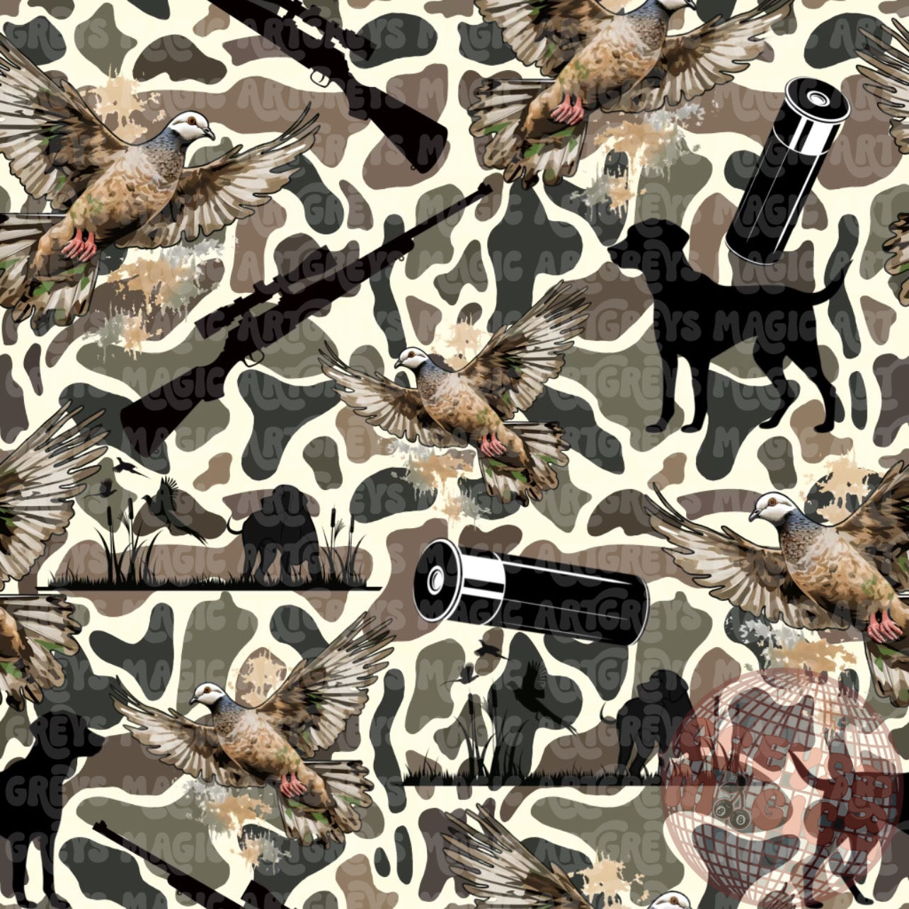 Dove Hunting Seamless File