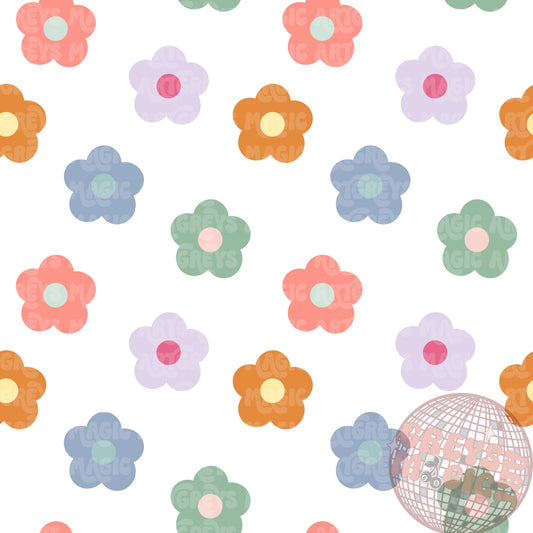 Pastel Floral Seamless File