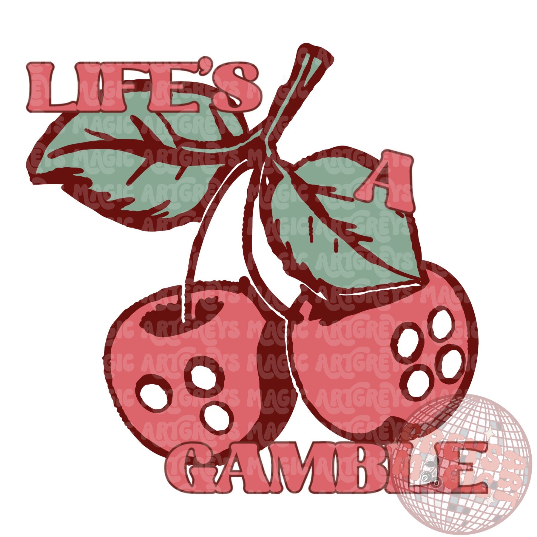 Life’s A Gamble PNG – Grey’s Magic Art