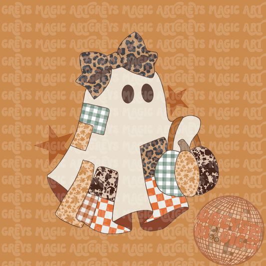Fall Patch Ghost PNG