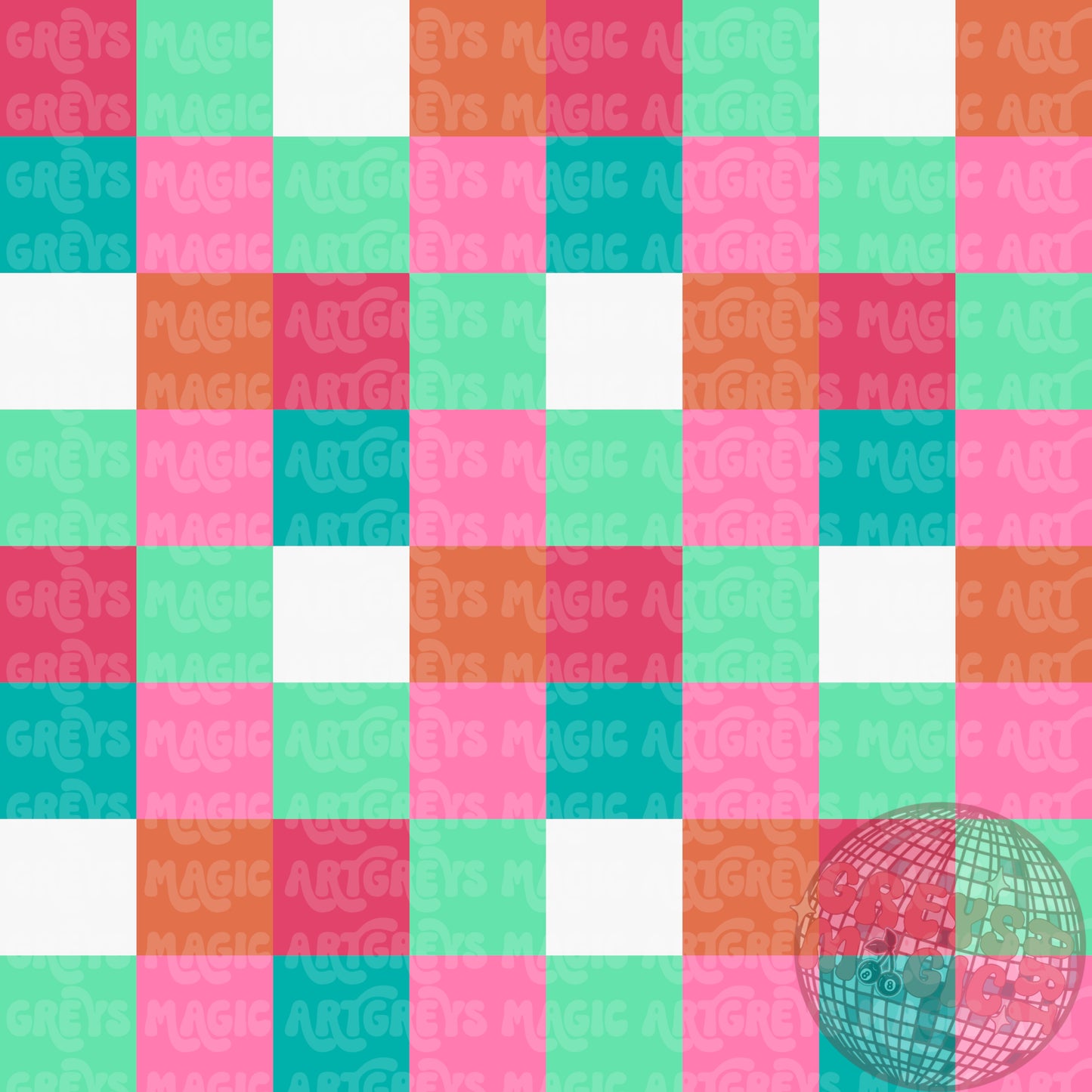 Spring Checkered Seamless File