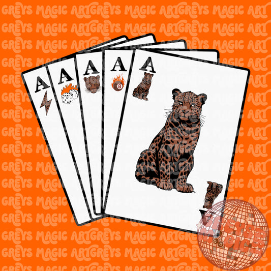 Retro Playing Cards PNG
