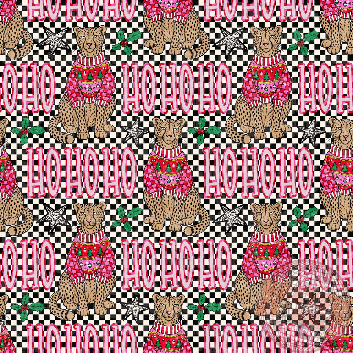 Ho Ho Ho Cheetah Seamless File