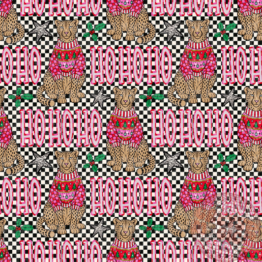 Ho Ho Ho Cheetah Seamless File