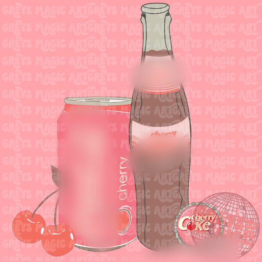 Cherry Soda PNG