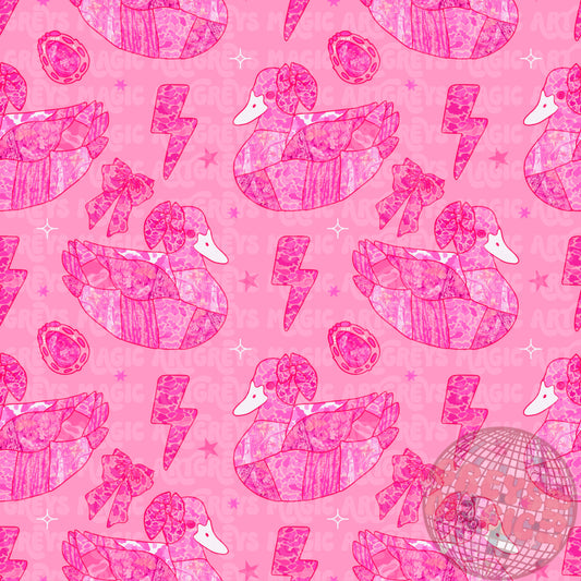 Duck Pink Camo Seamless File