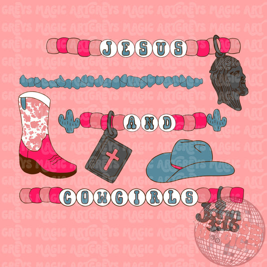 Jesus & Cowgirls PNG