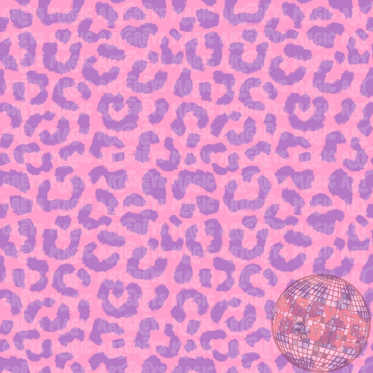 Pink Purple Cheetah Seamless File