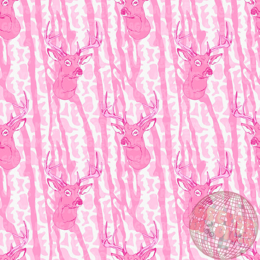 Pink Deer Camo Seamless File
