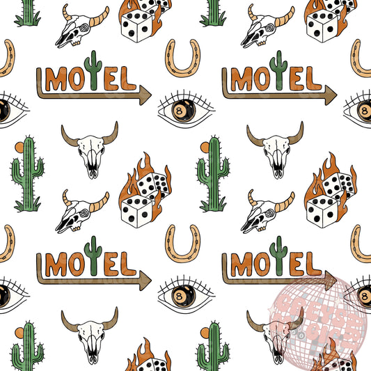 Western Motel Seamless File