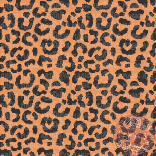 Retro Girl Leopard Coord