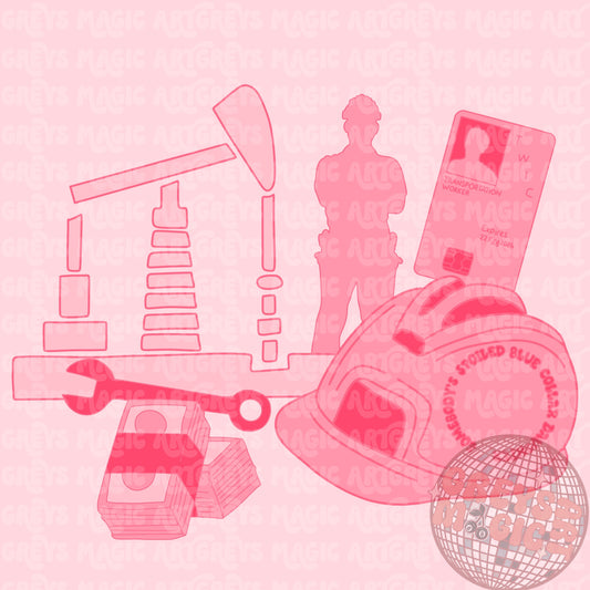 Spoiled Blue Collar Daughter PNG