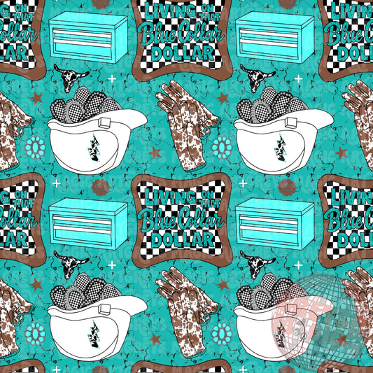 Blue Collar Dollar Seamless File