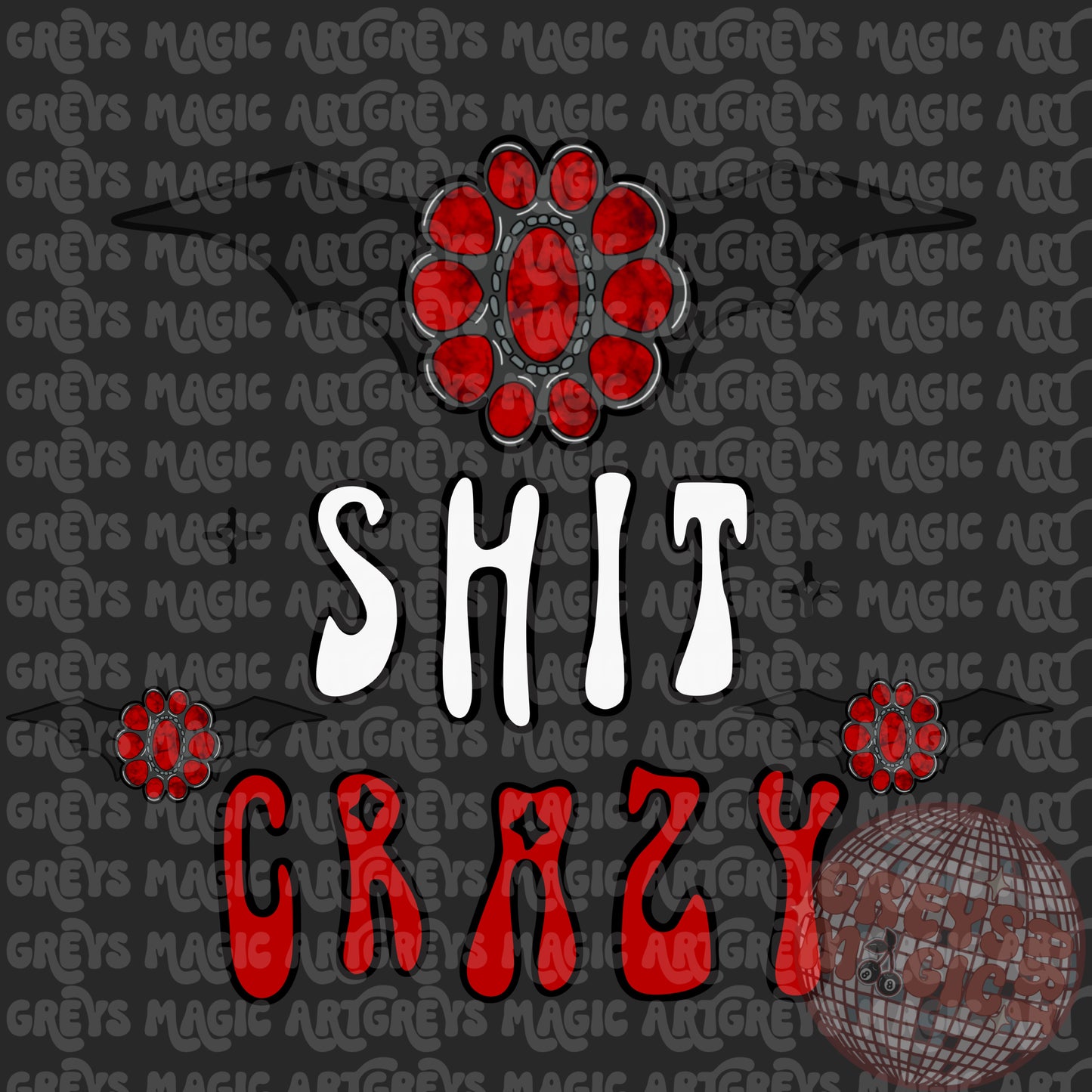 Bat Sh!t Crazy PNG