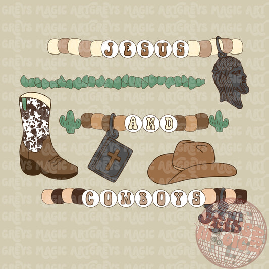 Jesus & Cowboys PNG