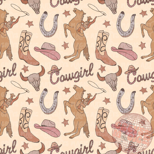 Cowgirl Seamless File