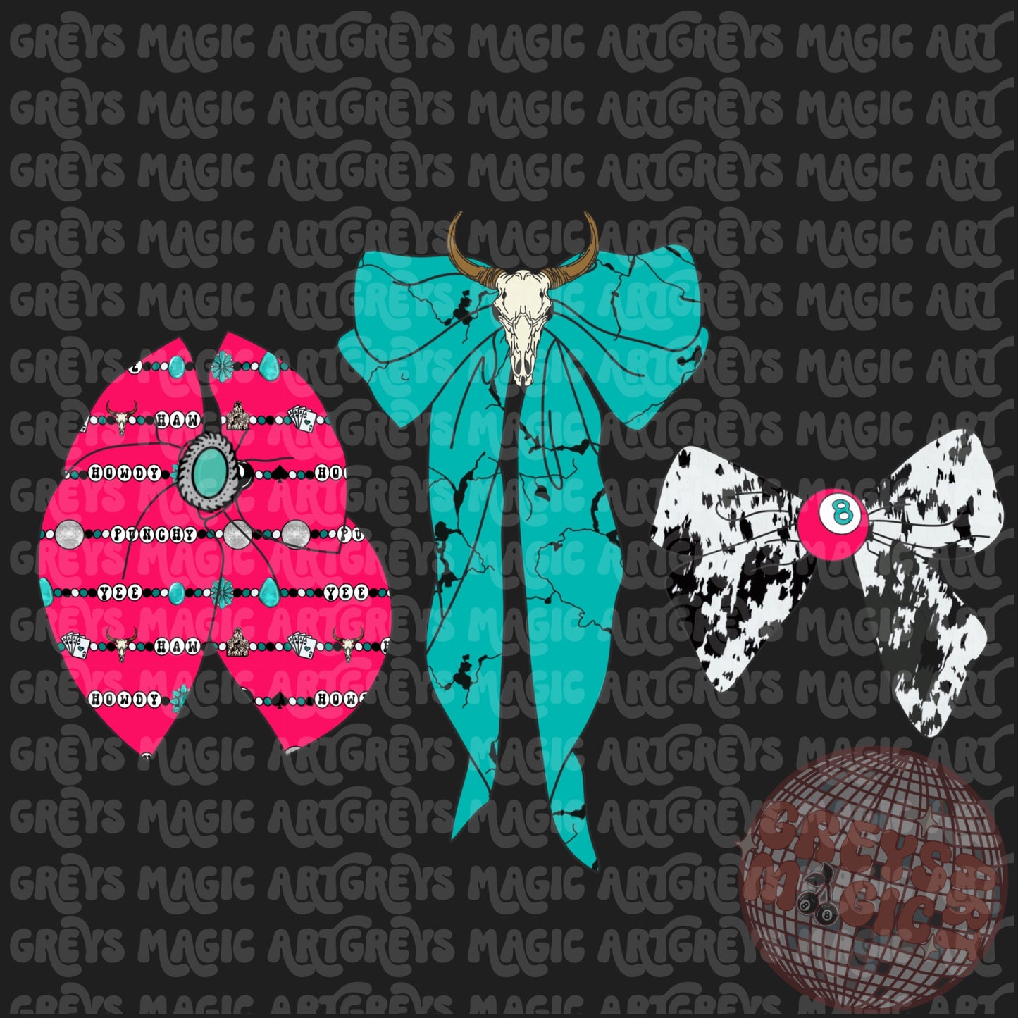 Western Bows PNG