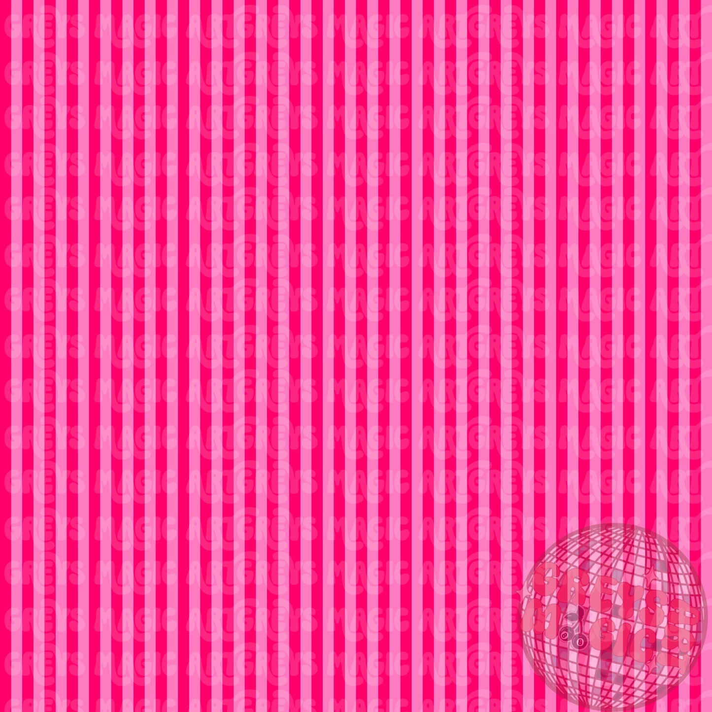 Pink Stripes Dachshund Coord Seamless File