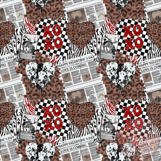 XOXO Mashup Vday Seamless File