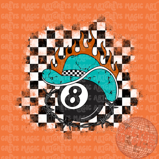 Yeehaw 8Ball PNG