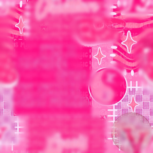 Pink Boujee Girl In Small Shop World Patchwork Seamless File