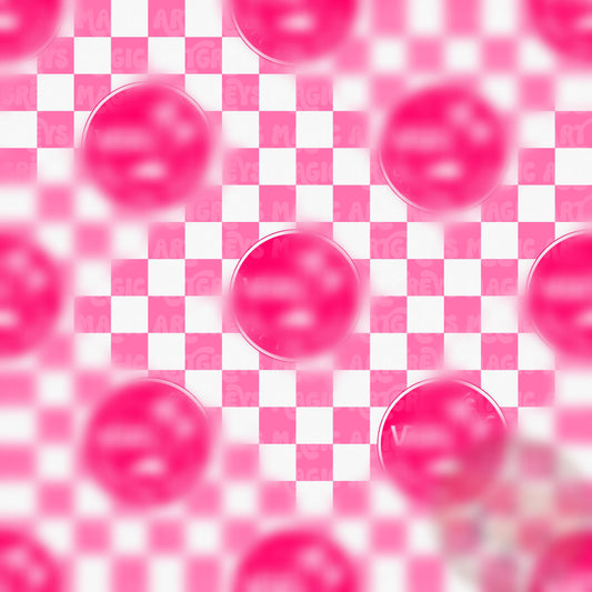 Off The Wall Pink Checkered Seamless File