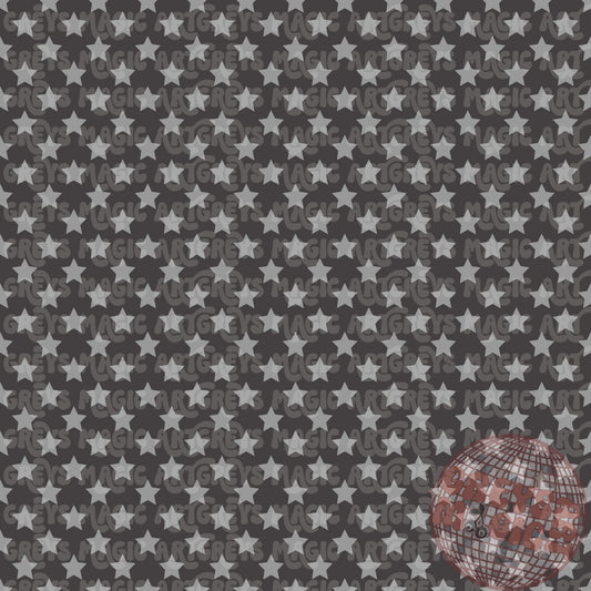 Gray Stars Coord Seamless File