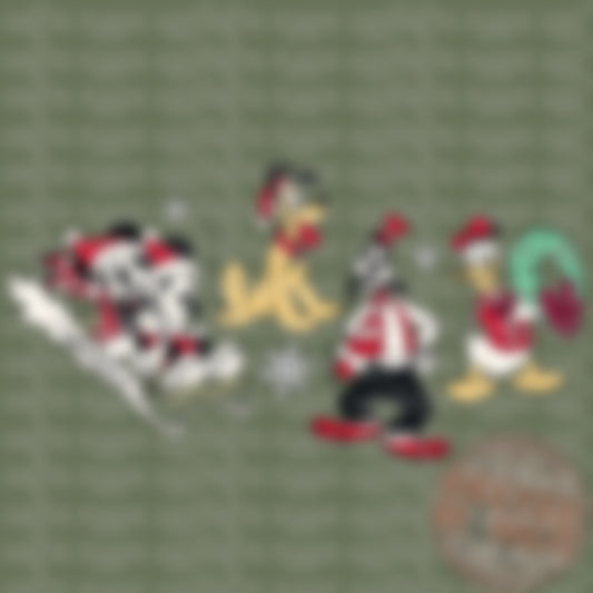 Christmas Mouse & Friends PNG