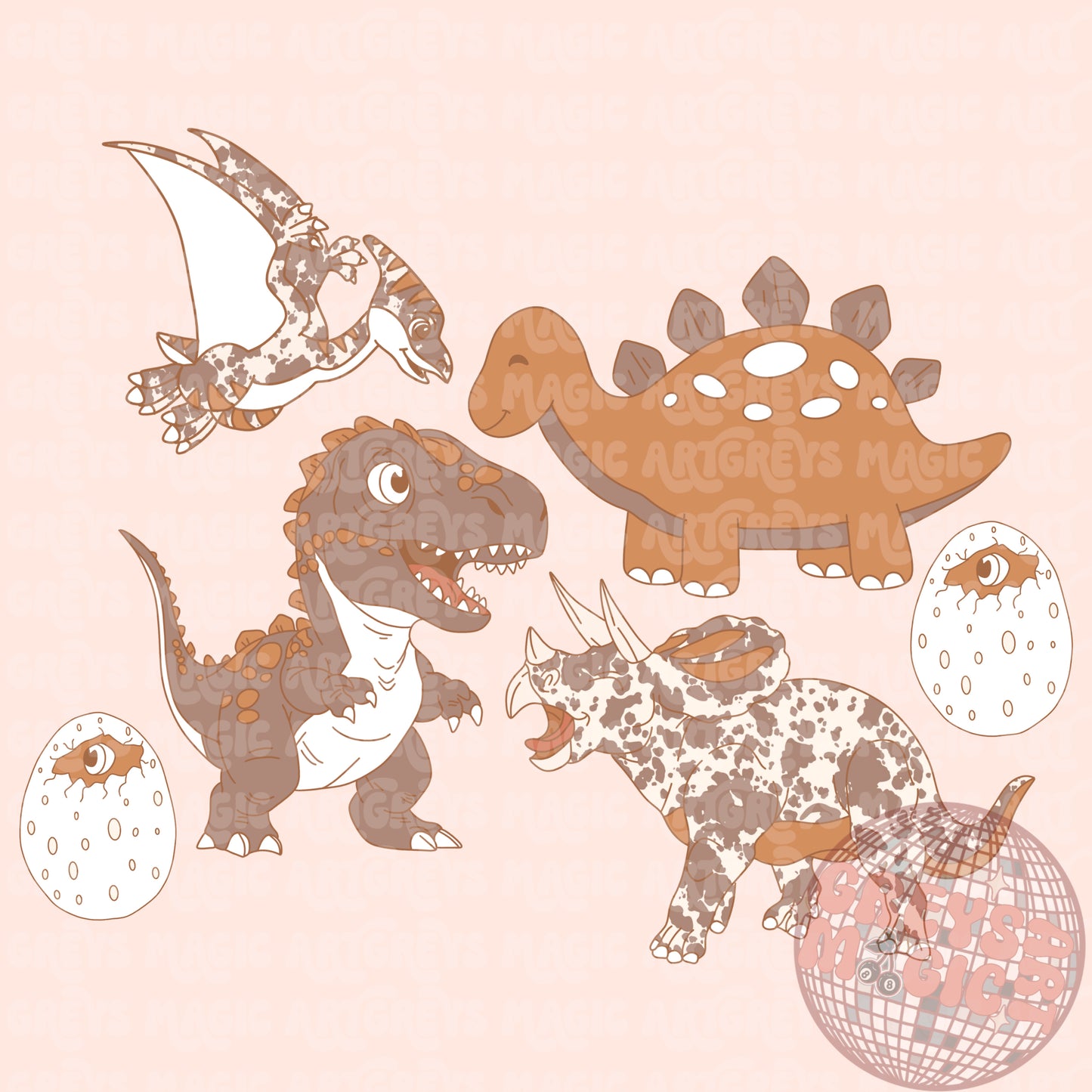 Western Dinos PNG