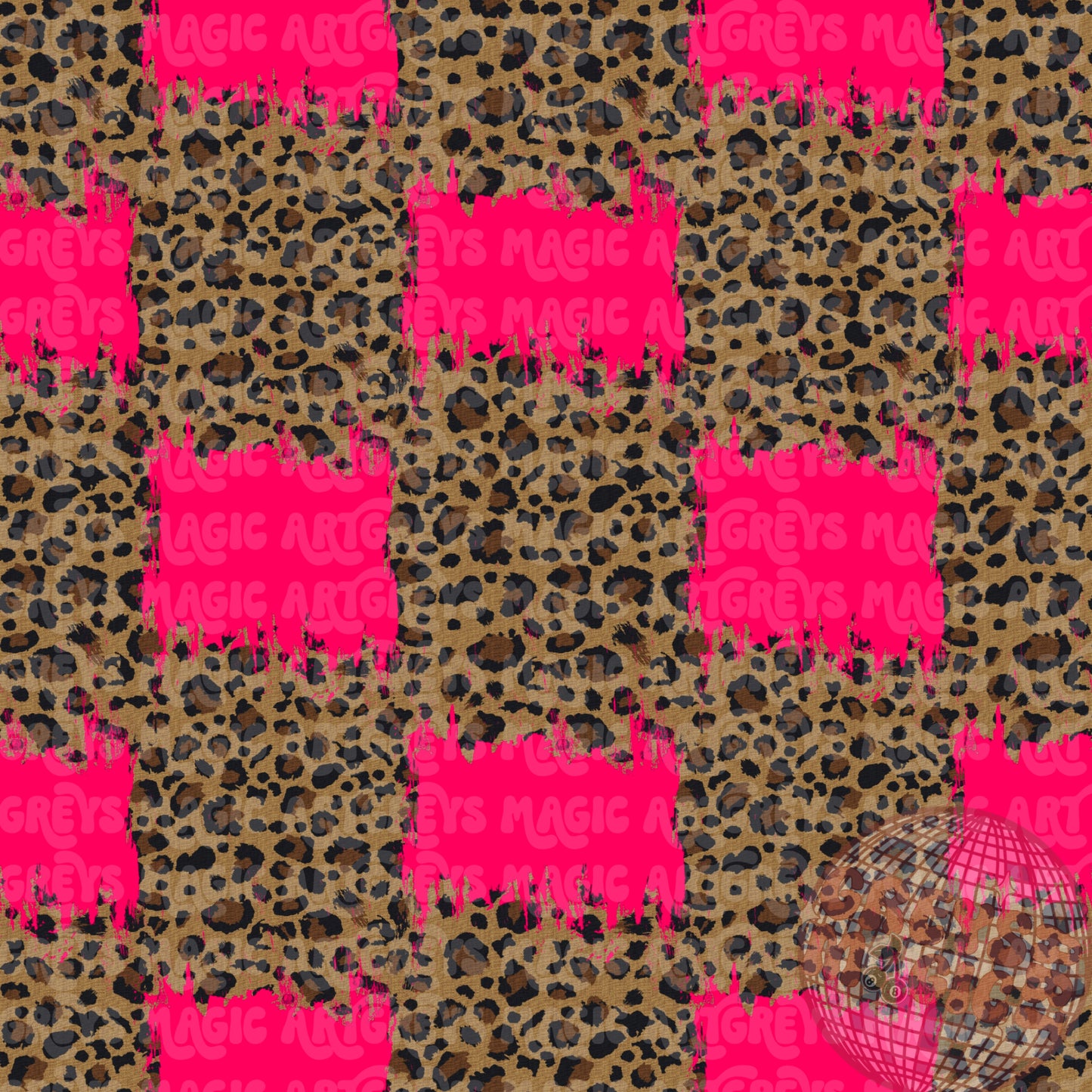 Pink Cheetah Coord Seamless File