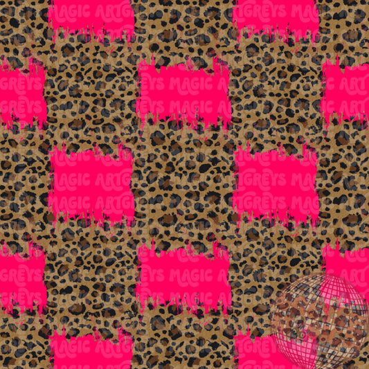 Pink Cheetah Coord Seamless File