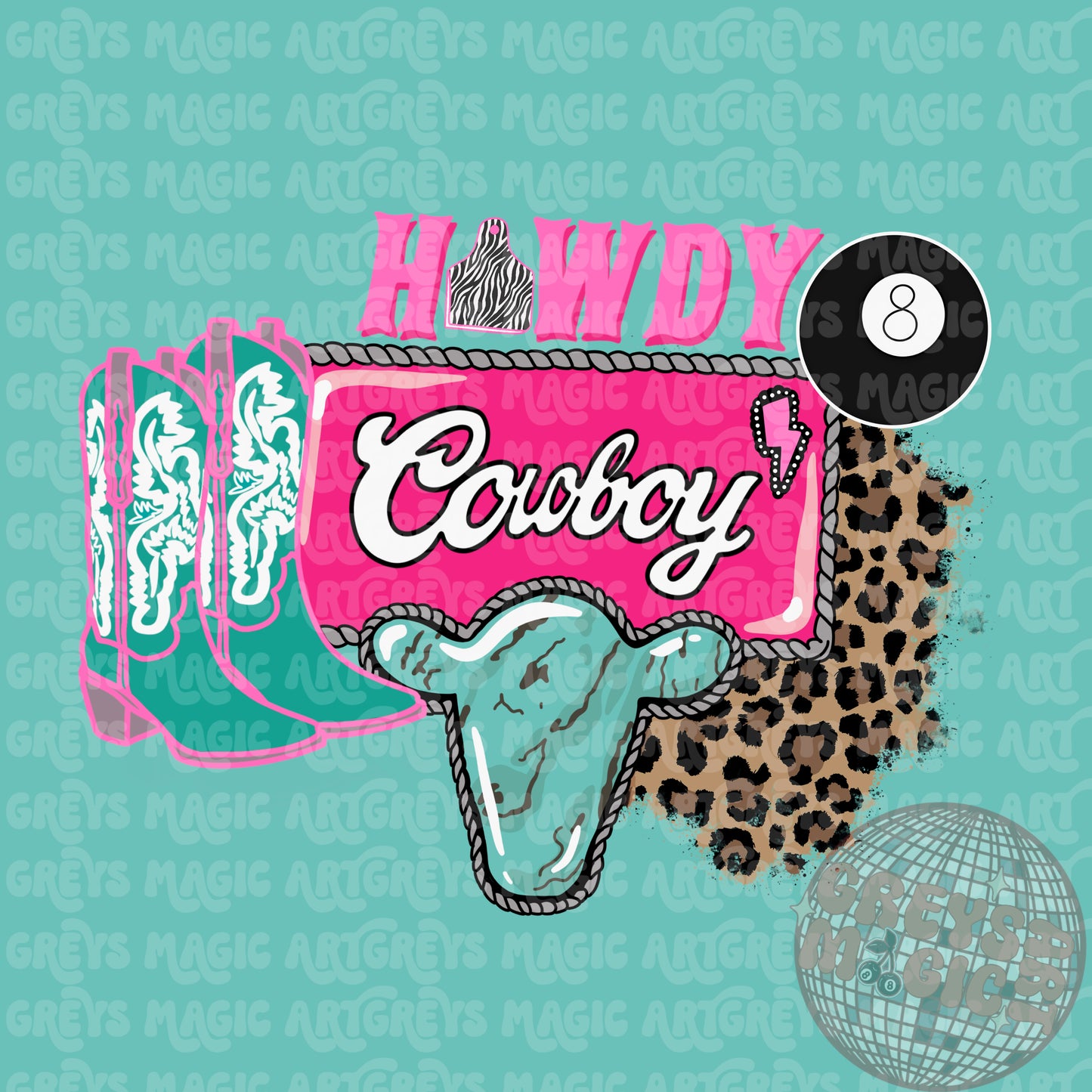 Howdy Cowboy PNG