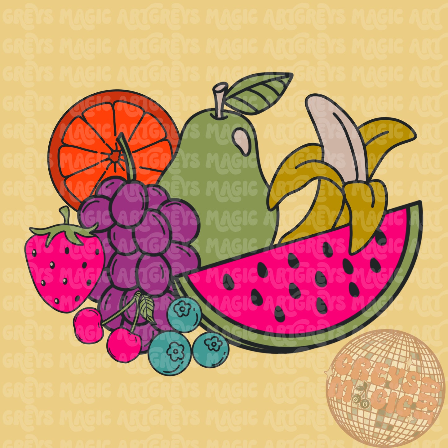Summer Fruits PNG