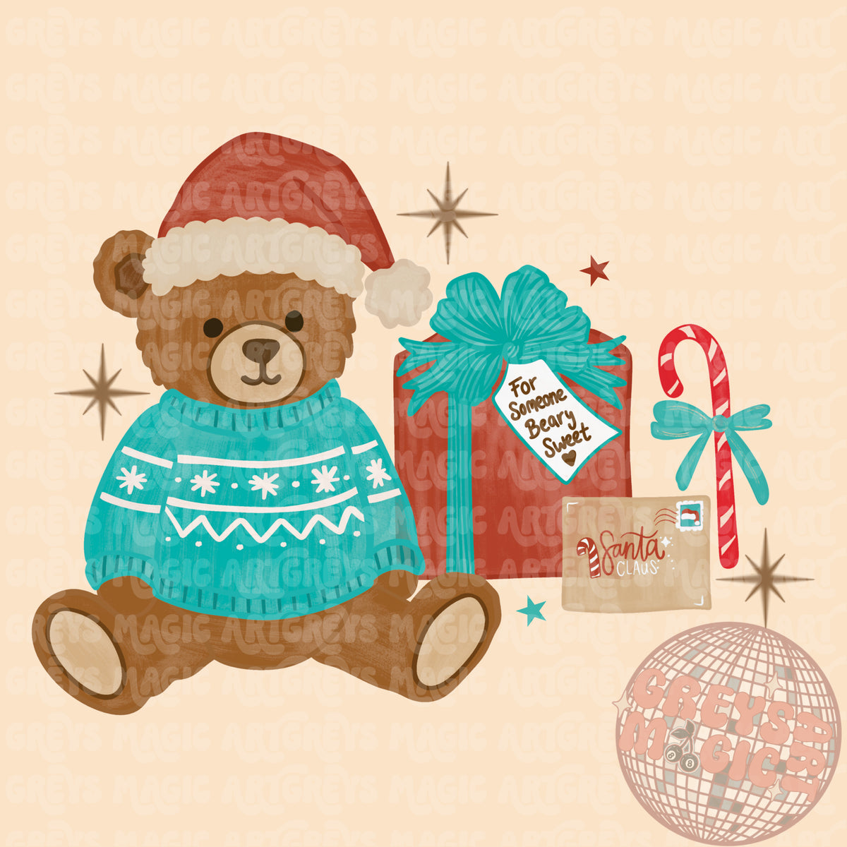 Someone Beary Sweet Gift Bear PNG