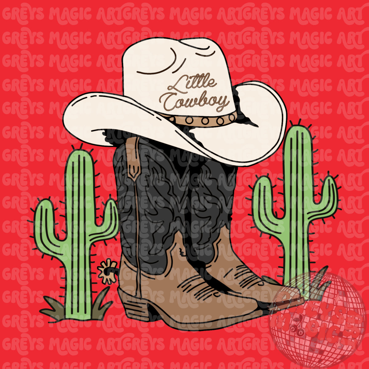 Little Cowboy Boots PNG
