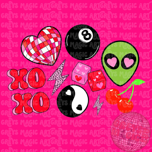 XOXO Vday PNG