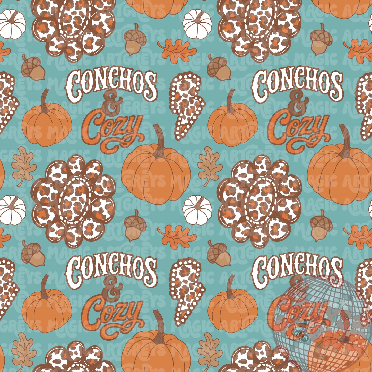 Conchos & Cozy Seamless File