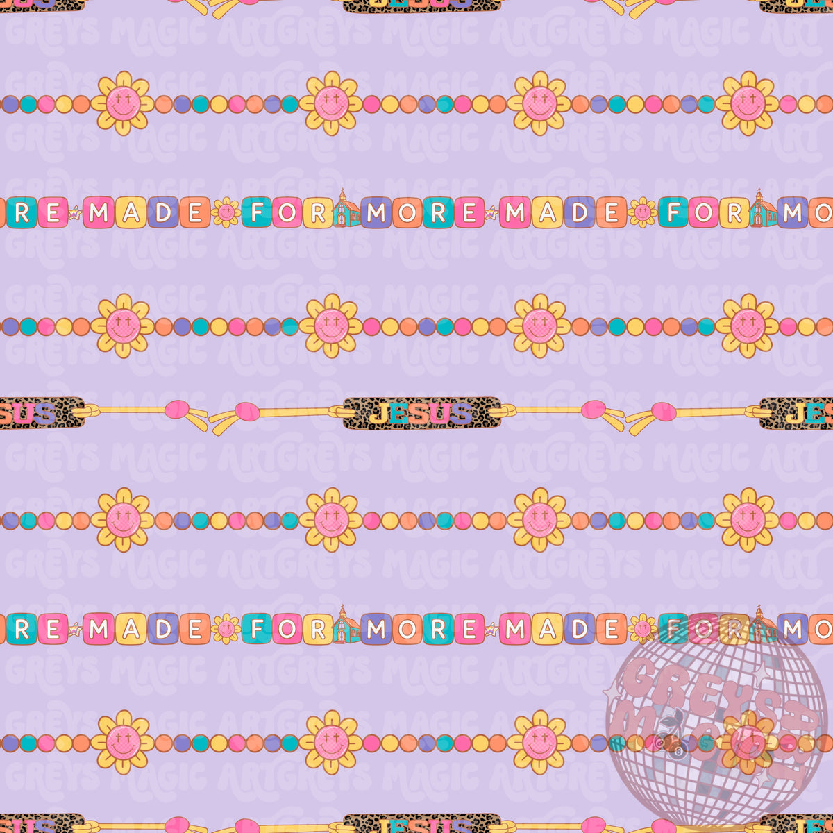 Made For More Religious Bracelets Seamless File